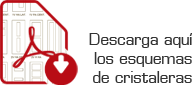 Click para descargar los esquemas de cristaleras para puertas, en formato PDF