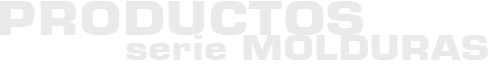 Puertas Vales, sección Productos, serie MOLDURAS